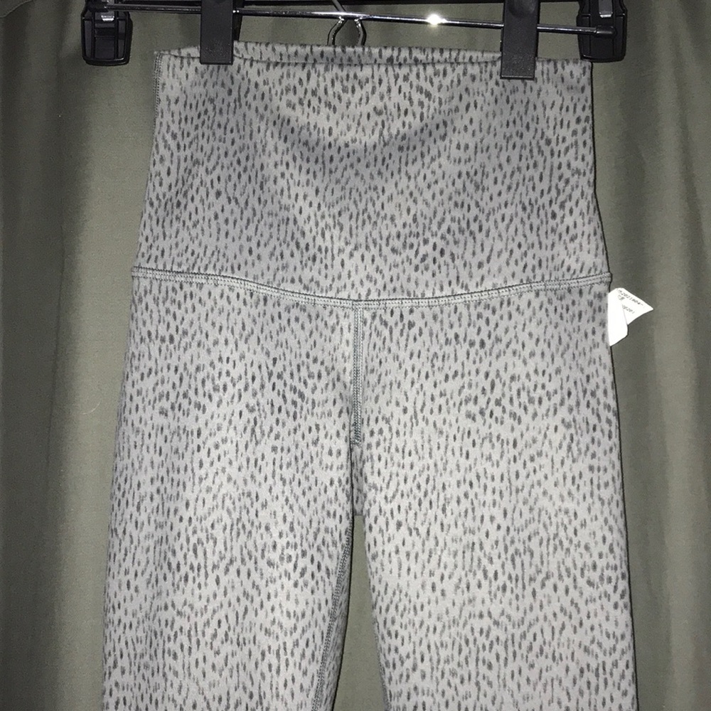 Grey & Black Lululemon Leggings